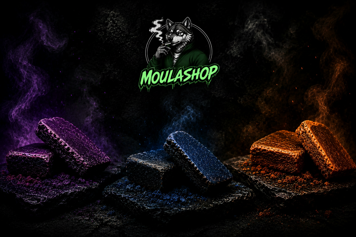 MOULASHOP Green Text